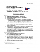 Instrucciones de Regata